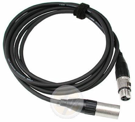 Kompaktanlagen: Klotz XLR female / XLR male 10m Amphenol schwarz