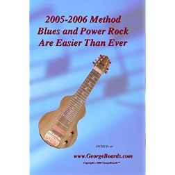 Lap Steel Guitar Instructional DVD GeorgeBoards Blues and Power Rock Are Easier Than Ever - (PAL)