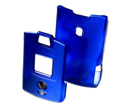 Camcorder: Crystal Case BLUE  f. Motorola V3 /  V3i