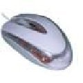GR-Optical Wheel Mouse - Pearl & Light 3-Tasten Maus in Combo Version