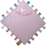 Pink Little Sweetheart Love Notes Taggies Blanket