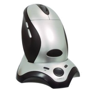 DVD Player: Optische Funk-Maus mit 5 Tasten