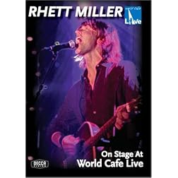 Rhett Miller: On Stage at World Cafe Live