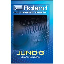 Roland Juno-G DVD Owner's Manual