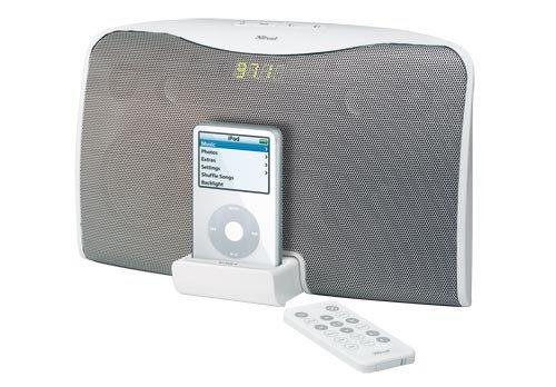TV Geraete: Trust Sound & Radio Station f�r den iPod SP-2991Wi