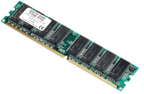 MP3 Player: MDT DDR 400 DIMM 184pin RAM Arbeitsspeicher CL2,5 - 8 Chip SS - 512MB