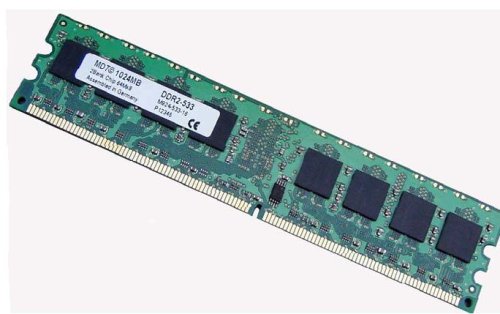 MP3 Player: MDT DDR2 800 DIMM 240pin RAM Arbeitsspeicher CL5 - 8 Chip - 512MB