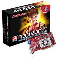 Navigationssysteme: InFO-Tek GECUBE RADEON 9250 128bit Retail Grafikkarte AGP 128 MB Radeon 9250 DDR TV-Out DVI