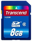 Transcend 8 GB SDHC Class 6 Flash Memory Card TS8GSDHC6