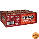 Nong Shim Neoguri Spicy Seafood Noodle Ramyun, 20-Count, 4.2-Ounce Packages (Pack of 2)