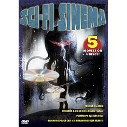 Sci-Fi Sinema (5-Pack - Project: Valkyrie / Spacemen & Go-Go Girls Double Feature / Polymorph / Bad Movie Police Case #3: Humanoids From Atlantis)