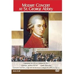 Mozart Concert at St George Abbey / Normandy Orchestral Ensemble, Philippe de Petris, Anne-Laurence Savin, Elisabeth Vidal