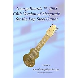 Lap Steel Guitar Instructional DVD GeorgeBoards Sleepwalk (NTSC)