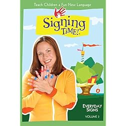 Signing Time! Volume 3: Everyday Signs DVD - Revised Edition (Two Little Hands Productions)