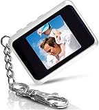 Coby 1.5-Inch Digital Photo Keychain (White)