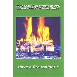 2007 Carckling Fireplace DVD mixed with Christmas Guitar Music