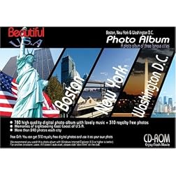 CD-ROM  Beautiful U.S.A.  Photo Album