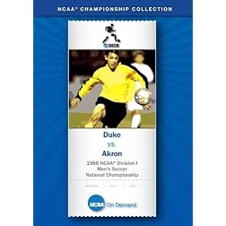 1986 NCAA(R) Division I Men's Soccer National Championship - Duke vs. Akron