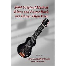 Lap Steel Guitar GeorgeBoards 2004 Original Blues and Power Rock Are Easier Than Ever (PAL)