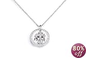 Sterling Silver Cubic Zirconia 