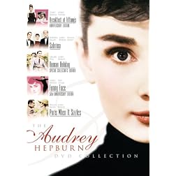 Audrey Hepburn 5-Pack (Funny Face - SCE, Breakfast at Tiffany's, Roman Holiday, Sabrina - 1954, Paris When it Sizzles)