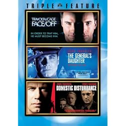 John Travolta Triple Feature (Face/Off, The General's Daughter, Domestic Disturbance)