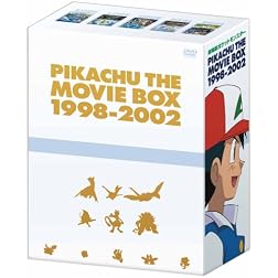 Pikachu the Movie Box 1998-2002