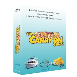 The Carry On Gang Gift Set Volume 5 - 3 DVD Set (Carry On Abroad -Carry On Again Doctor - Carry On Cabby)
