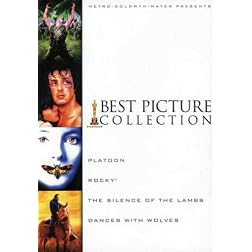 MGM Best Picture Gift Set (The Silence of the Lambs / Platoon / Dances with Wolves / Rocky)