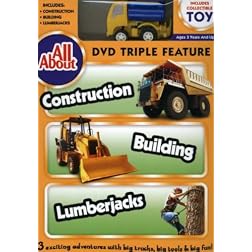 All About Construction, Building And Lumberjacks With Vehicle