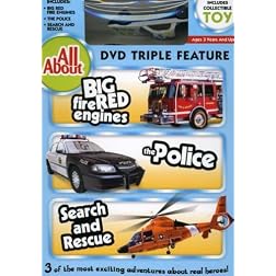 All About Fire Engines, The Police And Search & Rescue With Vehicle