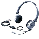 バッファローコクヨサプライ BUFFALO マルチメディアヘッドセット ヘッドバンドタイプ シルバー BMHH03SVA