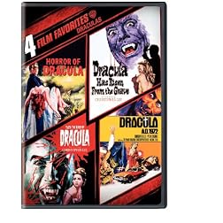 Draculas: 4 Film Favorites - Horror of Dracula / Dracula Has Risen from the Grave / Taste the Blood of Dracula / Dracula A.D. 1972 (2DVD)