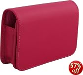 Fuji Leather Case for Fuji Z-Series Digital Cameras (SC-FXZ5US-WR) (Wine Red)