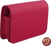 Fuji Leather Case for Fuji Z-Series Digital Cameras (SC-FXZ5US-WR) (Wine Red)