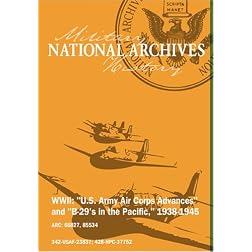 NEW ADVANCES BY THE U.S. ARMY AIR CORPS, 1937-1938