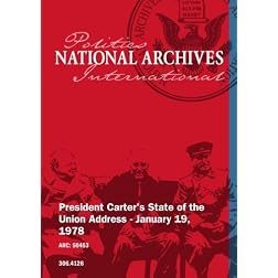 President Carter's State of the Union Address - January 19, 1978
