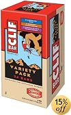 Clif Bar Energy Bars, Variety Pack of Chocolate Chip, Crunchy Peanut Butter, and Chocolate Chip Peanut Crunch, 2.4-Ounce Bars (Pack of 24)