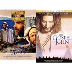 Visual Bible: Acts & John 4-Disc Set