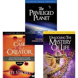 Privileged Planet / Unlocking the Myster of Life / Case for a Creator 3-DVD Set