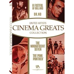United Artists Cinema Greats Collection, Set 1 (The Pink Panther / A Fistful of Dollars / Dr. No / The Magnificent Seven)