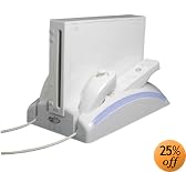 Madcatz Dual Charging Fan Stand and Battery Packs (Wii)