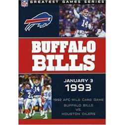 NFL Game Archives: Buffalo Bills vs. Houston Oilers 1993 AFC Playoffs