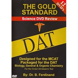 DAT Video Science Review for the Dental Admissions Test on DVD (2010-2011)