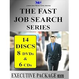 THE FAST JOB SEARCH EXECUTIVE SERIES -  (8 DVDs & 6 CDs) - $279.95 Limited Promotion ($1395.95 Reg.)