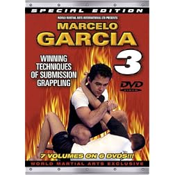 Marcelo Garcia Series 3, Winning Techniques Of Submission Grappling - Instructional DVDs for Brazilian Jiu-Jitsu & Gracie Jiu-Jitsu