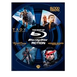 The Best of Blu-ray - Action (Troy Director's Cut / Blood Diamond / Wyatt Earp / Alexander Revisited The Final Cut) [Blu-ray]