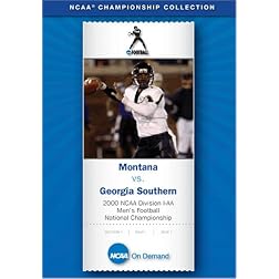2000 NCAA Division I-AA Men's Football National Championship - Montana vs. Georgia Southern