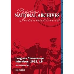 Longines Chronoscope Interviews, 1952, v.8: HENRY CABOT LODGE JR, JAMES MC DONALD, ROBERT S. KERR