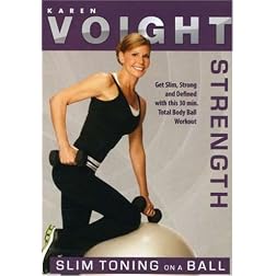 Karen Voight: Slim Toning on a Ball